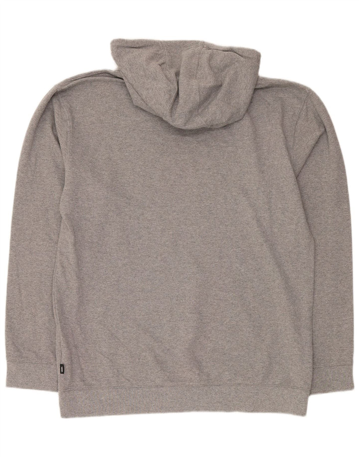 VANS Jersey con capucha gráfica para hombre 2XL Gris Poliéster