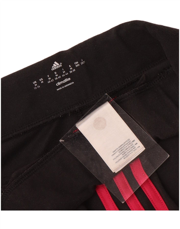 Adidas Leggings Climalite para mujer Reino Unido 12/14 Mediano Negro Poliéster