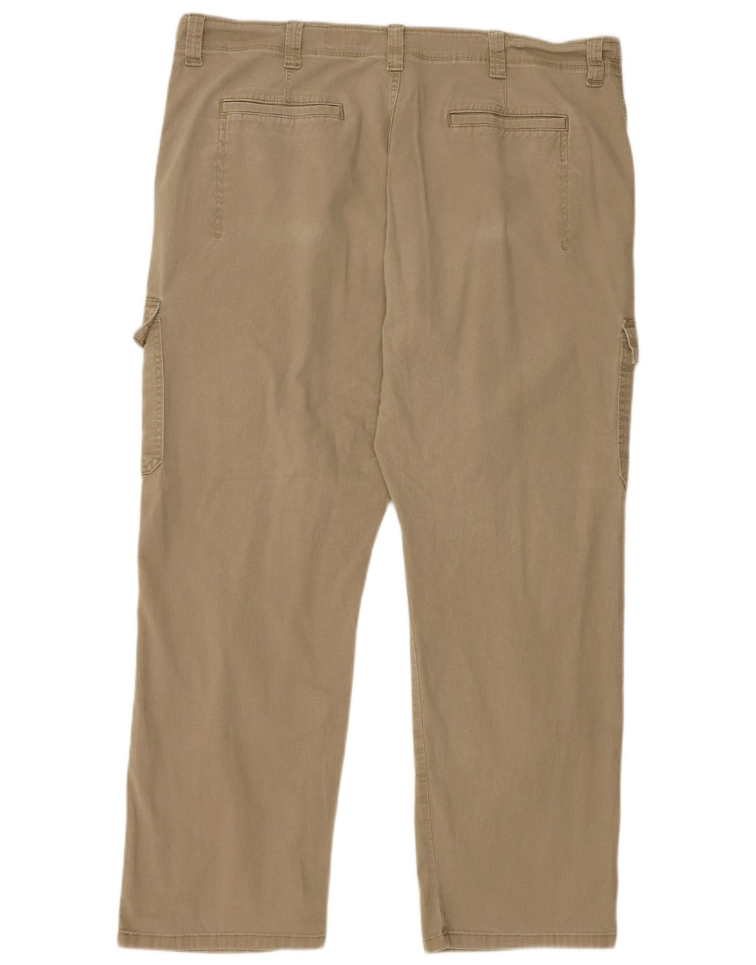 WRANGLER Pantalones cargo de ajuste relajado para hombre W40 L30 Algodón beige