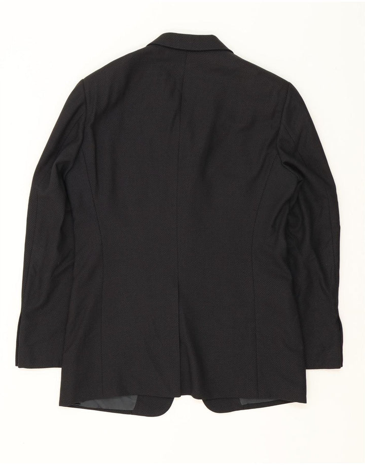 Armani Collezioni Traje de 2 piezas con 3 botones para hombre gris medio