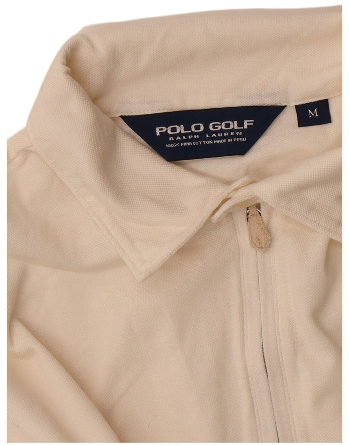 RALPH LAUREN Polo Hombre Algodón Blanco Mediano