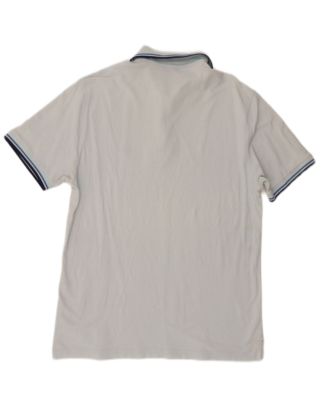 Polo Fred Perry Hombre Grande Azul Algodón