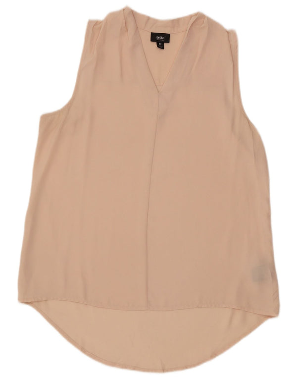 Mossimo Blusa larga sin mangas para mujer UK 44 Poliéster rosa medio