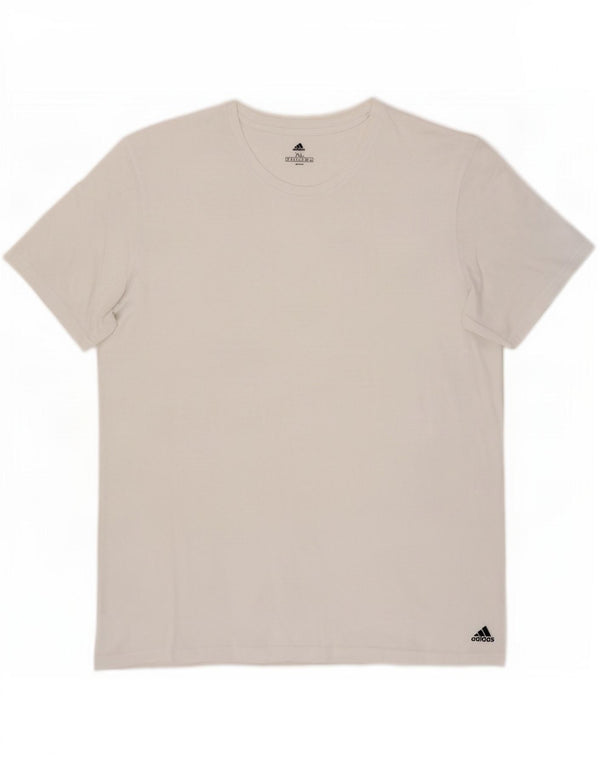 Adidas Camiseta Hombre Top XL Blanco Algodón
