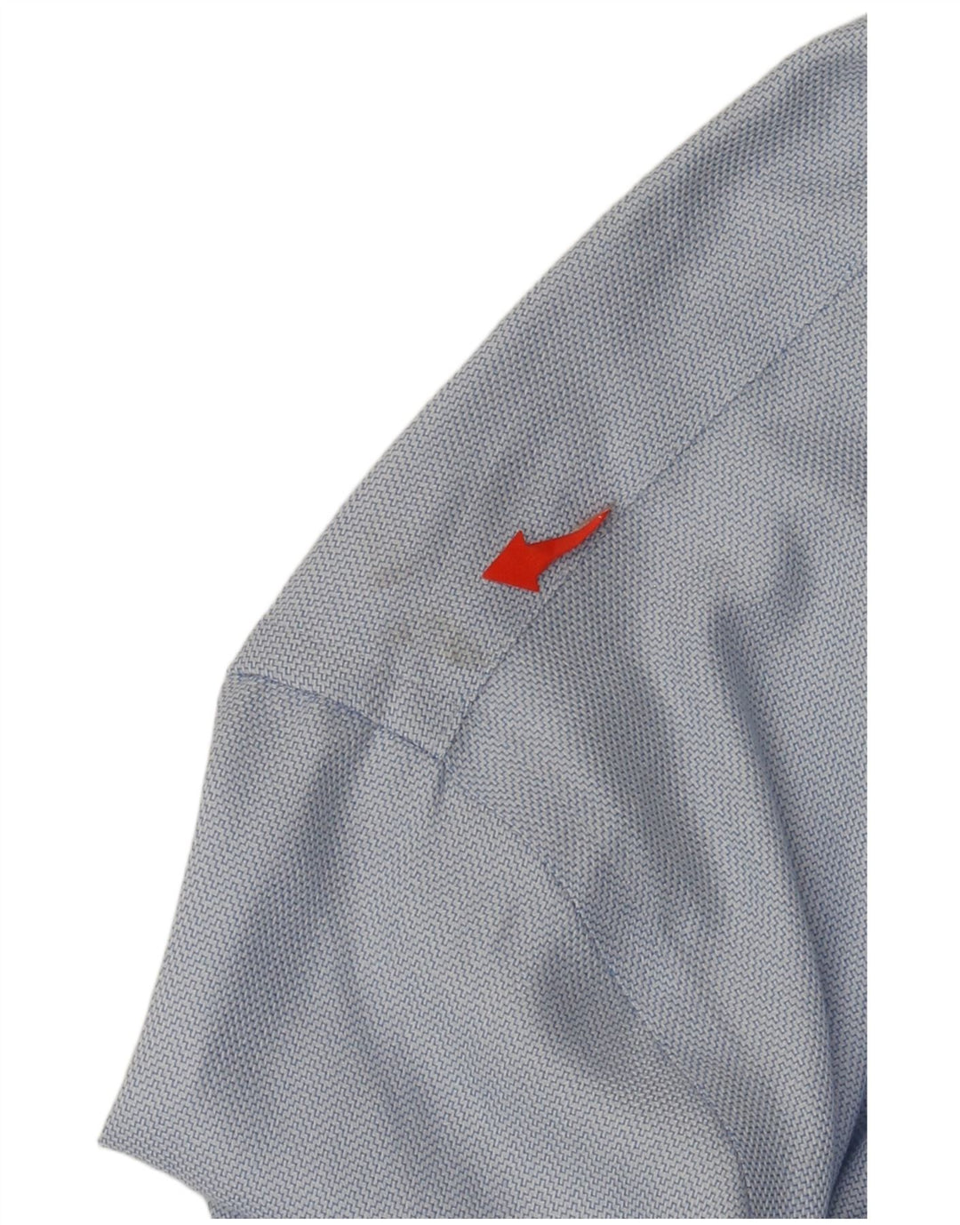 Calvin Klein Camisa delgada para hombre NON - IRON Talla 18 2XL Algodón azul