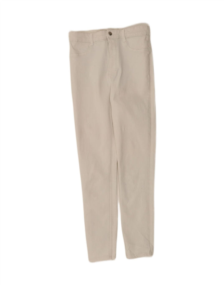 Zara Jeans Jegging para Mujer EU 38 Small W28 L28 Blanco