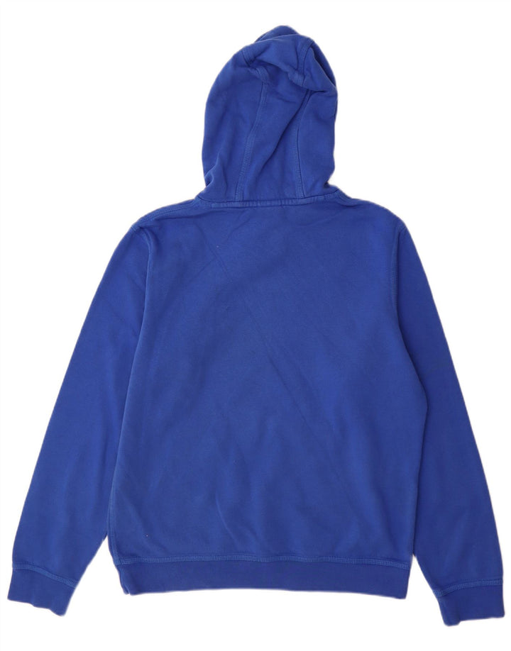 Nike Jersey con capucha para hombre, color azul medio, algodón