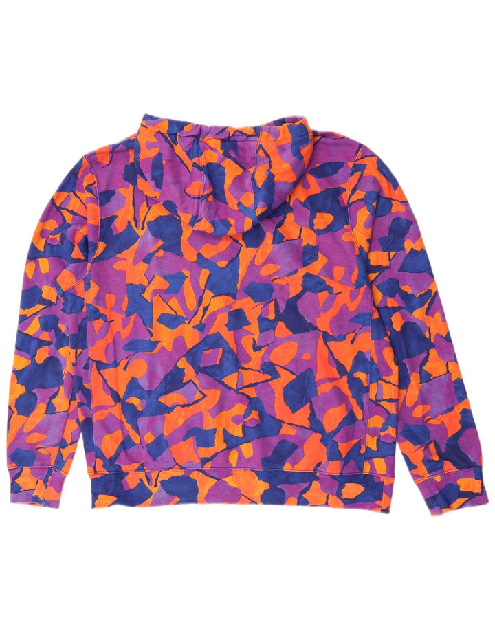 Nike - Sudadera con capucha para hombre, talla grande, algodón geométrico multicolor