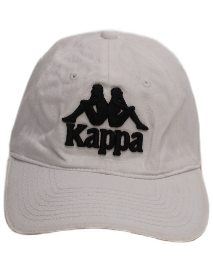 Kappa Gorra De Béisbol Gráfica Para Hombre Talla Única Algodón Blanco