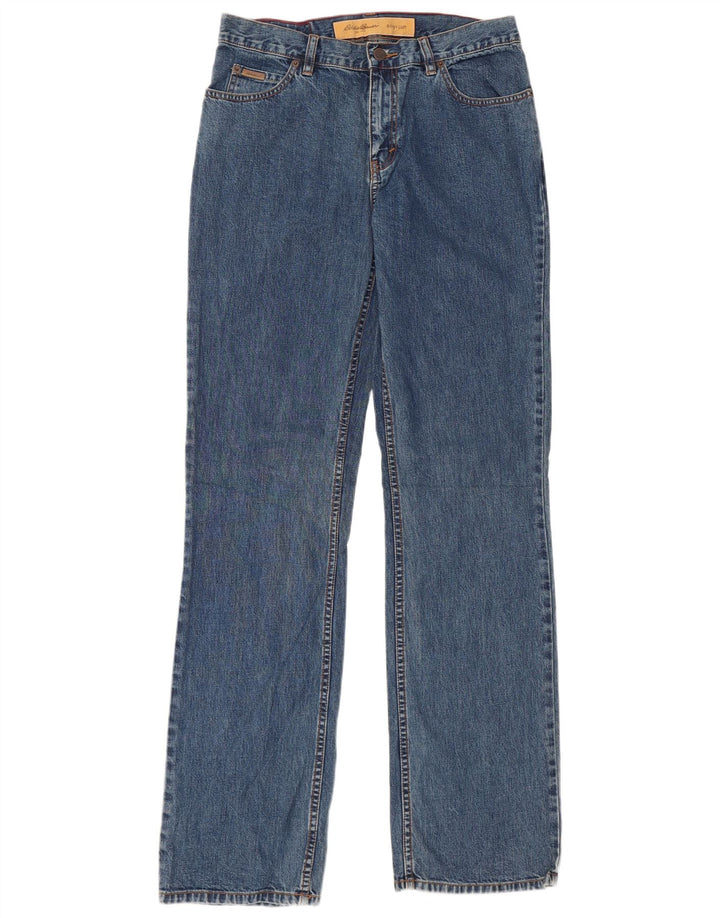 EDDIE BAUER Vaqueros Bootcut para Mujer US 10 Grande W32 L35 Algodón Azul