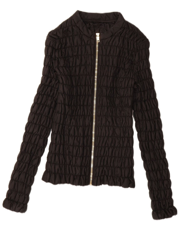 GUESS Chaqueta acolchada para mujer UK 12 Medium Black