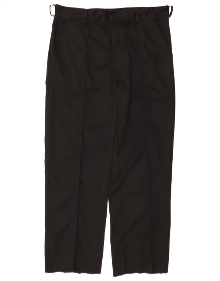 Dickies Pantalón chino recto para hombre W36 L29 Poliéster negro