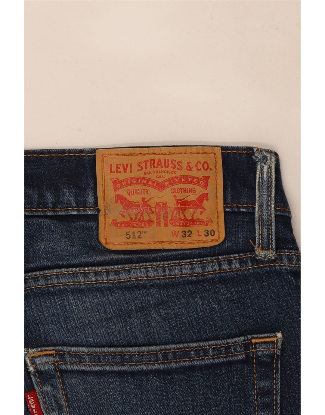 Vaqueros Levi's 512 Slim Tapered para hombre W32 L30 Azul