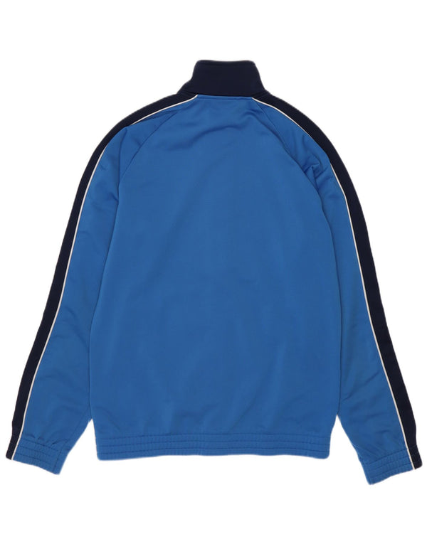 Puma - Chaqueta de chándal con gráfico para niños, 13-14 años, color azul