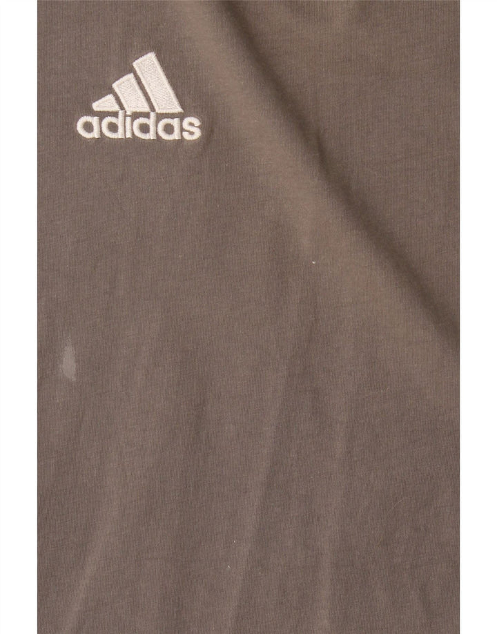 Adidas Camiseta Hombre Top XL Gris Algodón