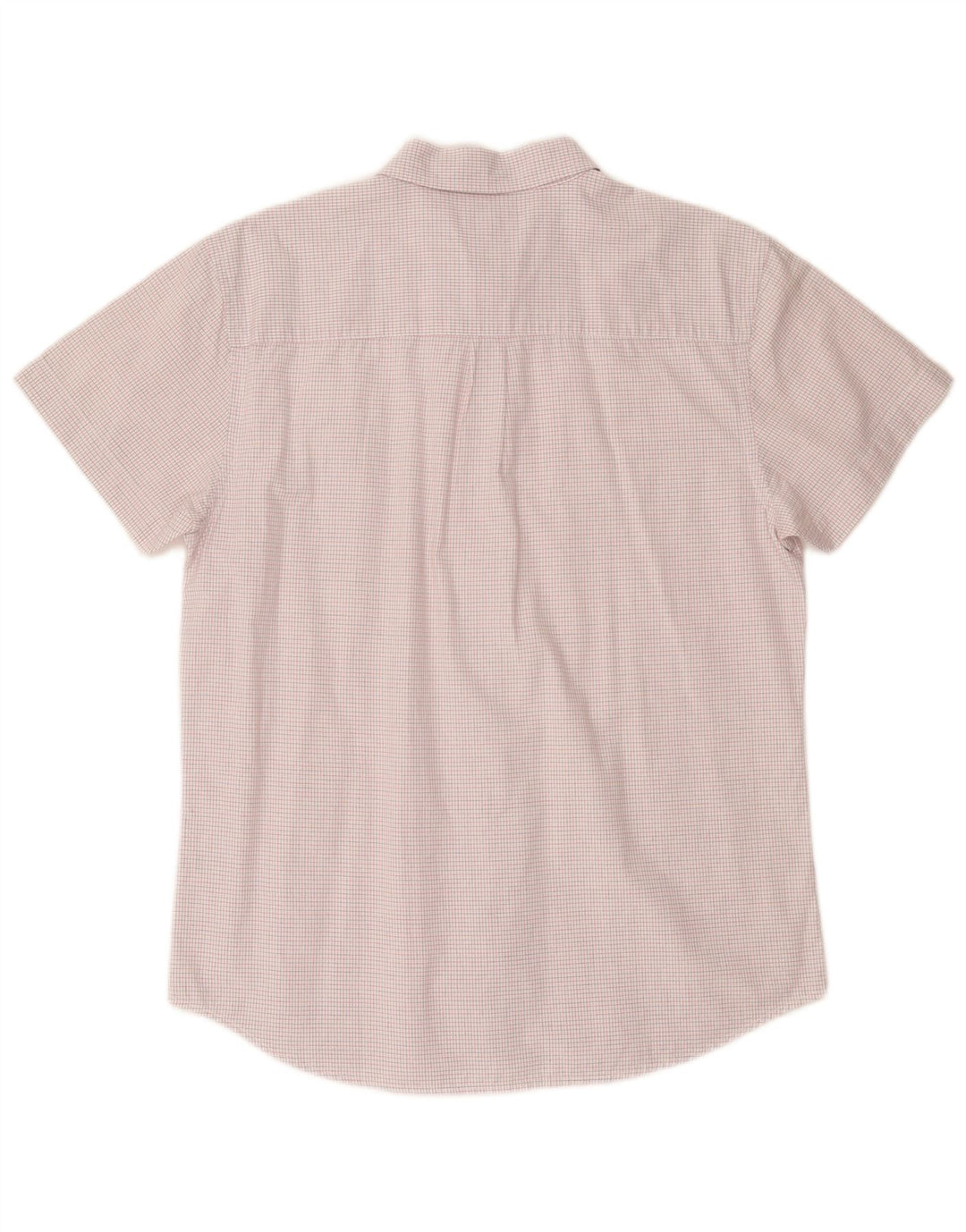 Wrangler Camisa De Manga Corta De Ajuste Regular Para Hombre Cuadros Blancos Grandes