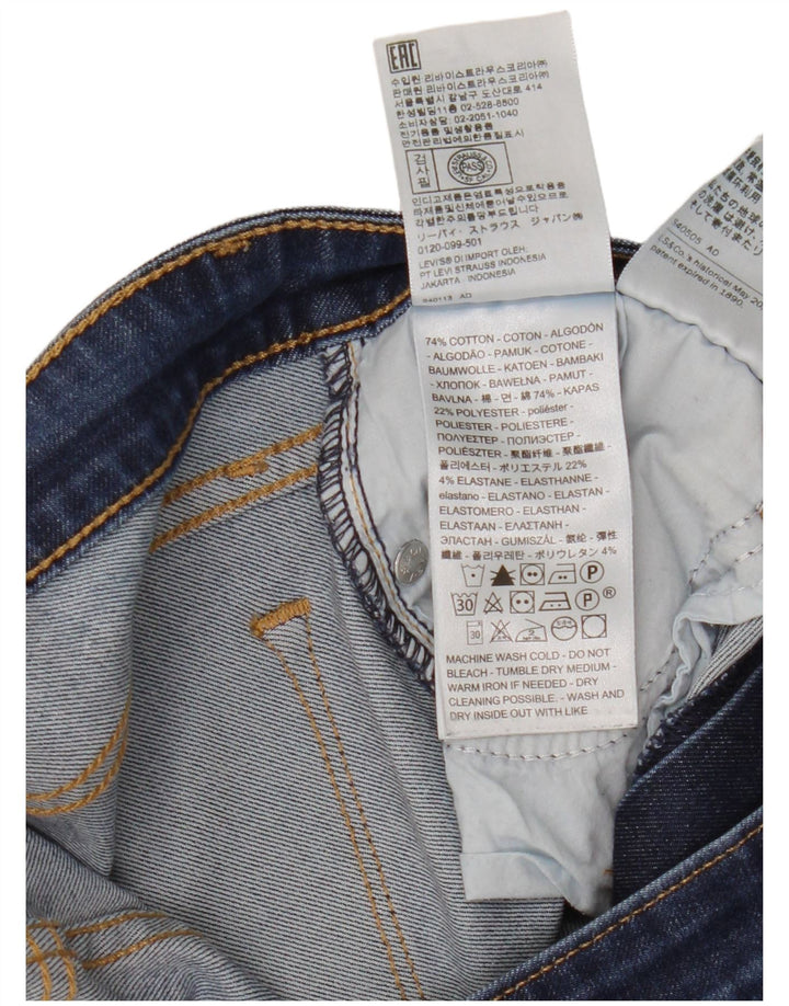LEVI'S Vaqueros pitillo 711 para mujer W26 L30 Algodón azul