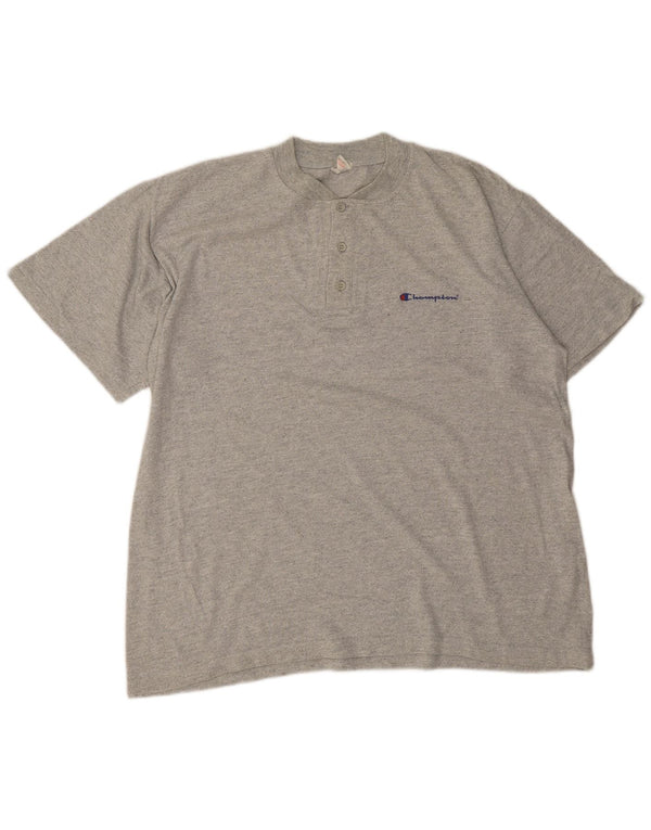 CHAMPION Camiseta Hombre Top XL Gris Algodón