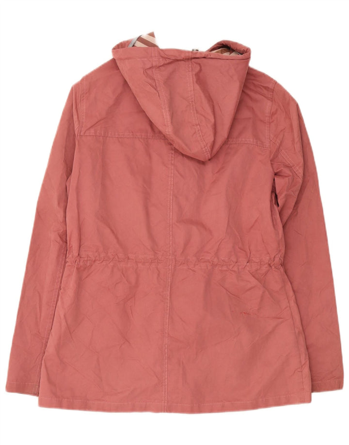 Trenca con capucha para mujer Fat Face UK 10 Small Pink Poliéster