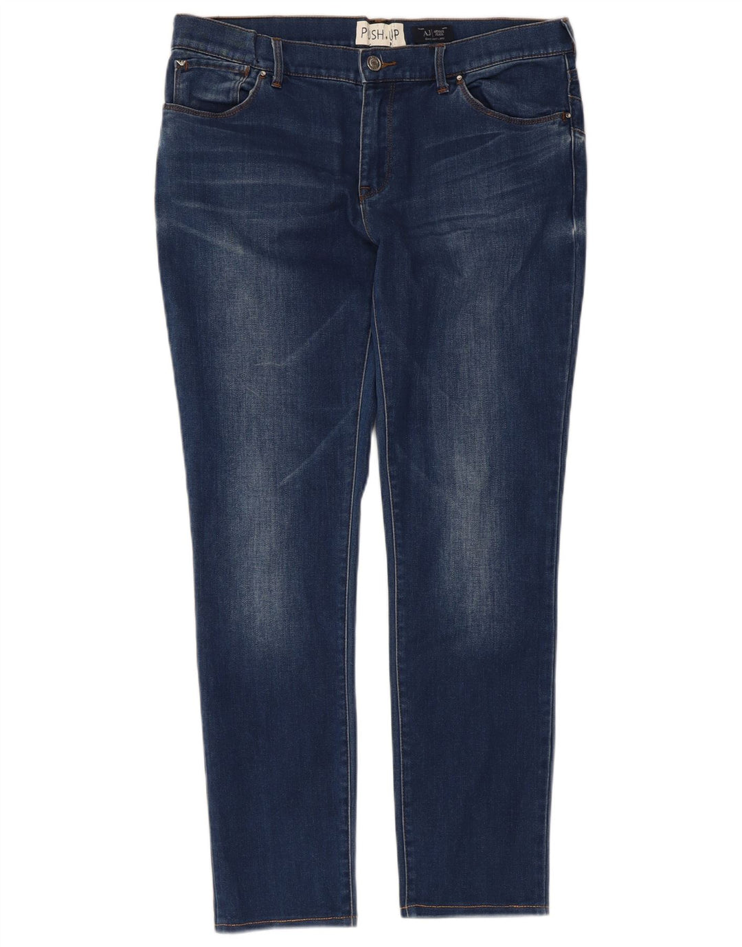Jeans Armani Mujer Slim W31 L27 Algodón Azul