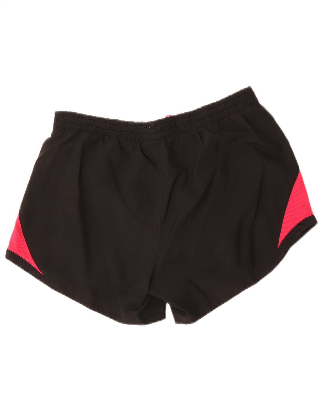 Pantalones cortos deportivos NIKE para mujer UK 44 Mediano Negro Colorblock Poliéster