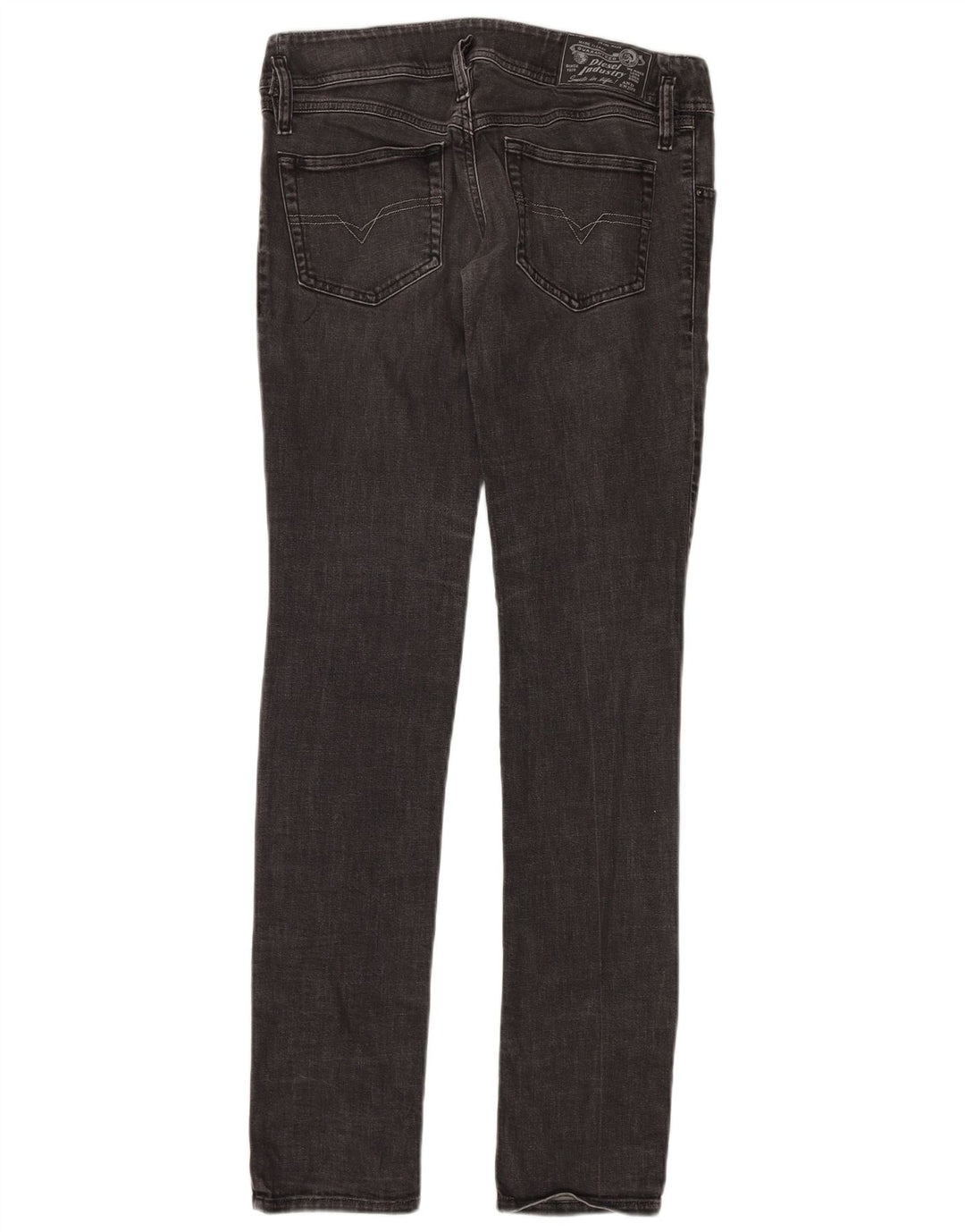 Diesel Mujer Matic Slim Jeans W28 L34 Algodón Negro