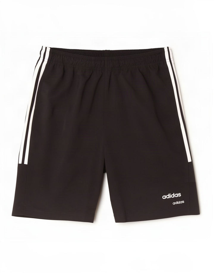 Pantalón Corto Deportivo Adidas Hombre Mediano Negro Poliéster