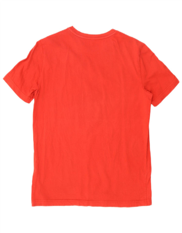 Puma Camiseta gráfica para hombre Top Small Red Cotton