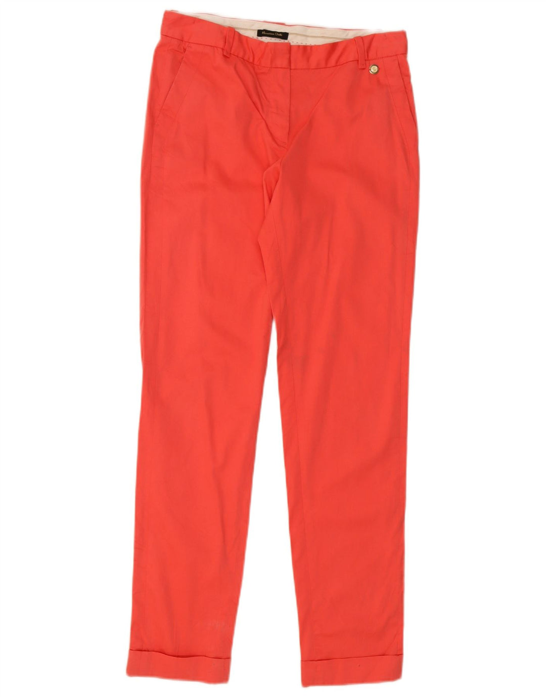 Massimo Dutti Hombre Pantalón Chino Slim W26 L29 Rosa