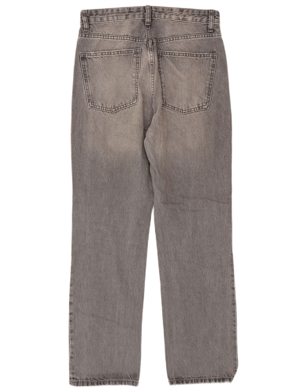 Zara Jeans Rectos Mujer EU 40 Medium W30 L29 Gris