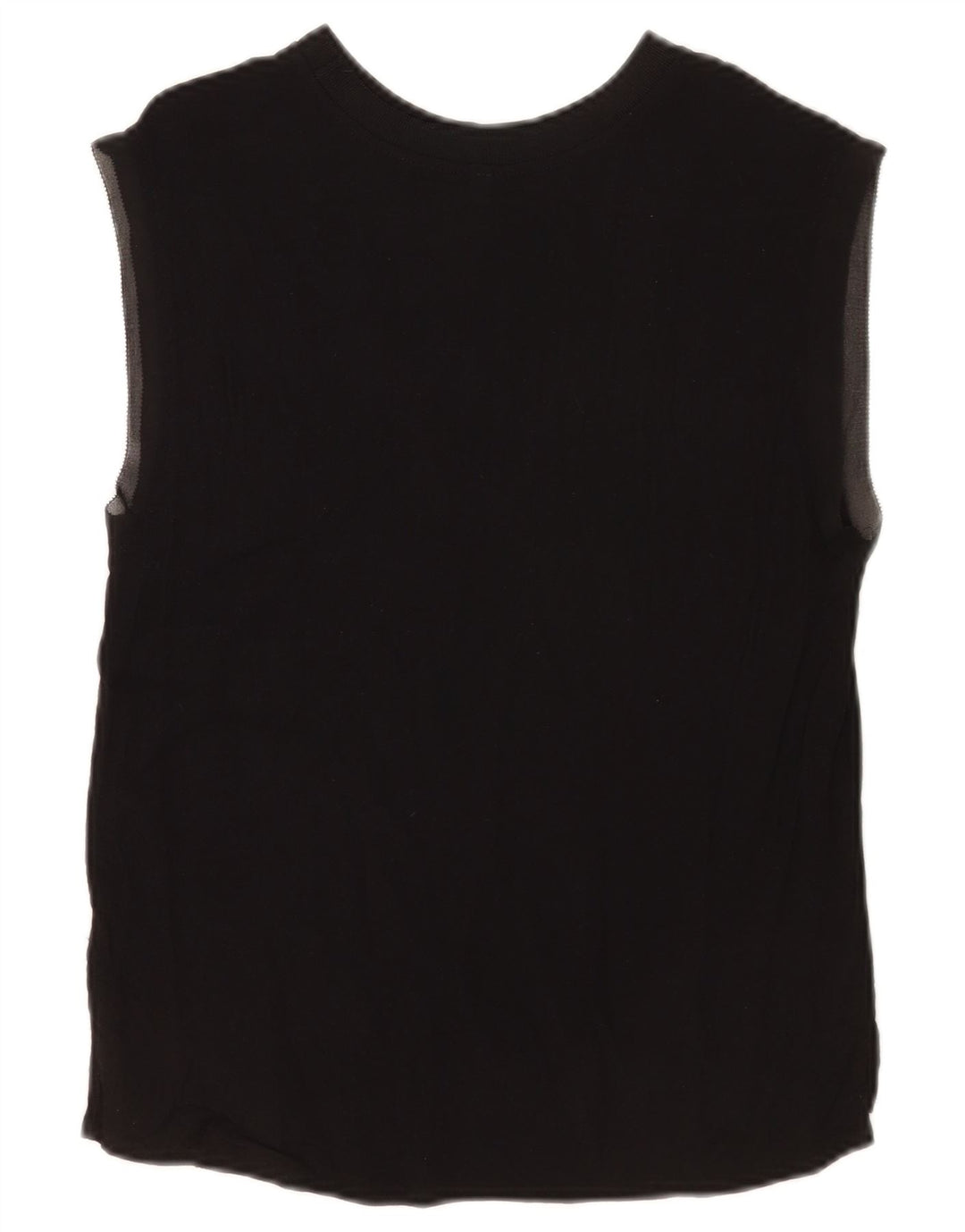 PEPE Jeans Camiseta sin mangas para mujer UK 10 Small Black Viscosa