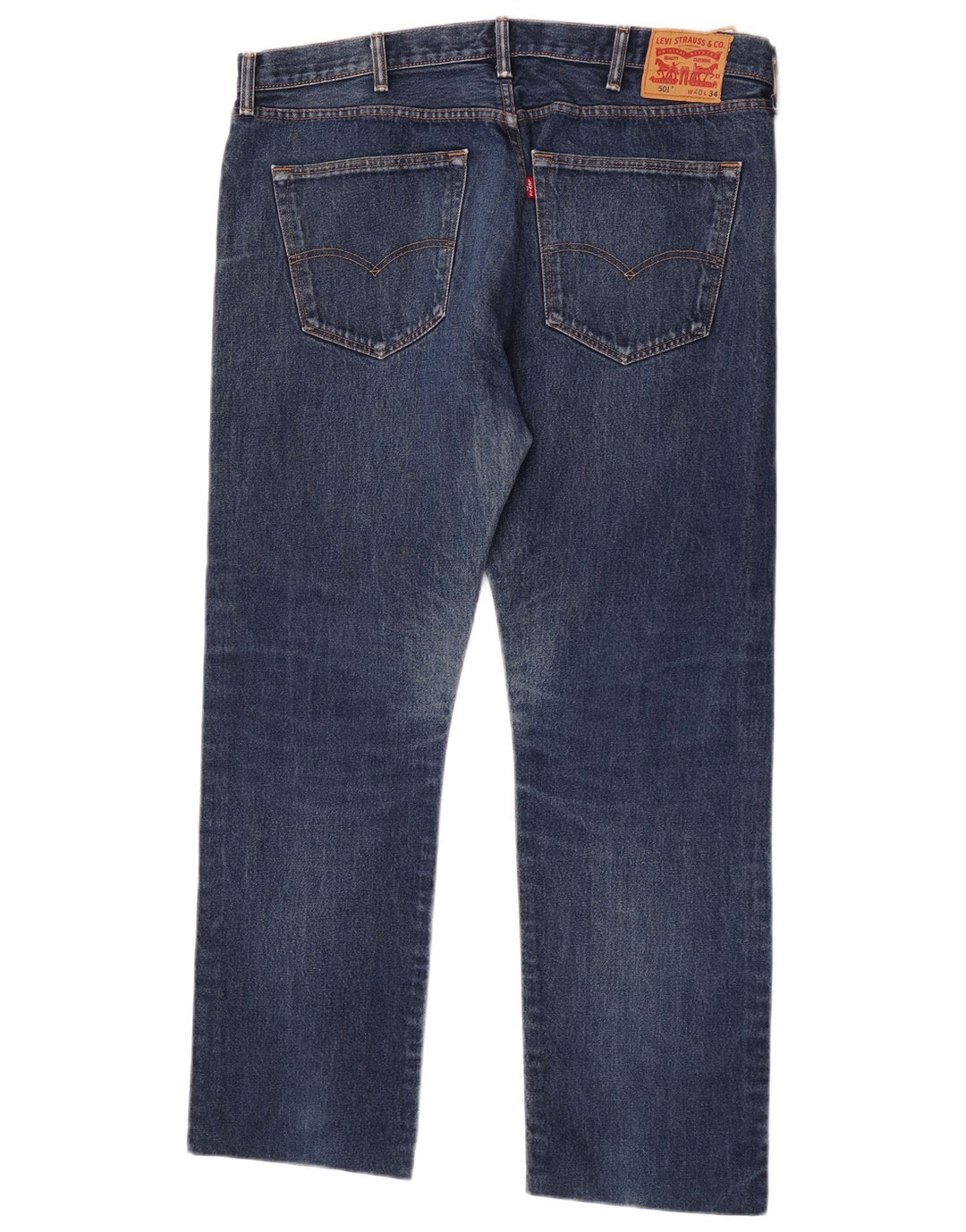 Levi's Hombre 501 Vaqueros Rectos W40 L31 Algodón Azul