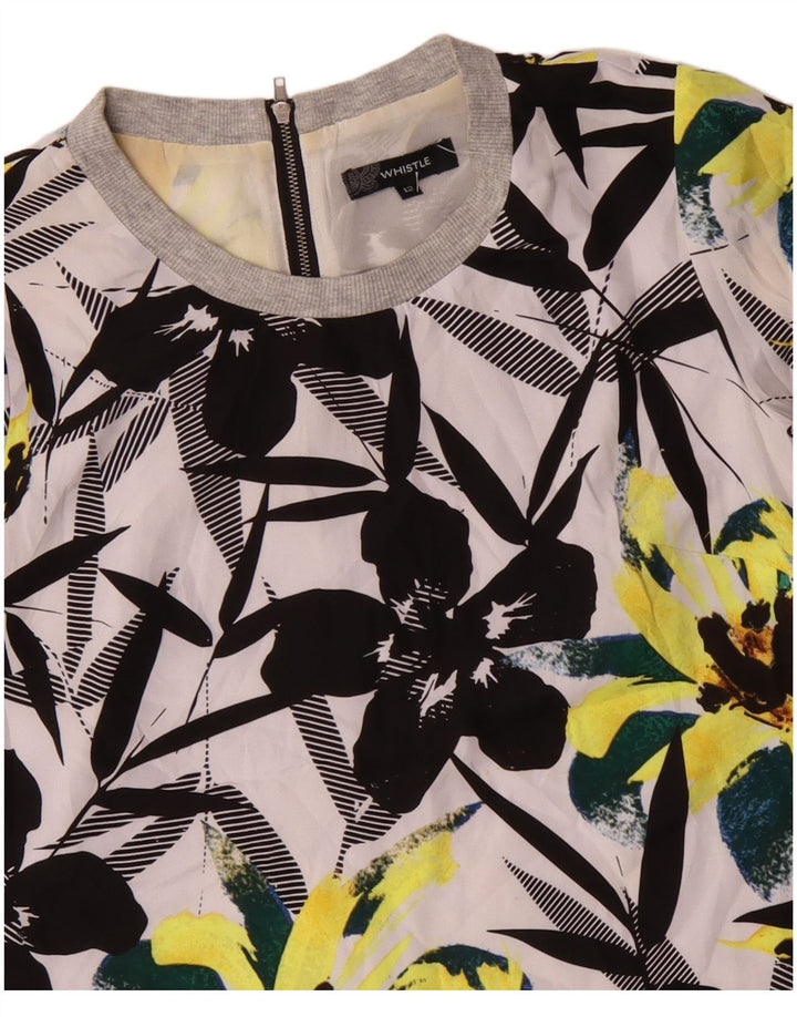 WHISTLE Vestido recto para mujer UK 40 Mediano Poliéster floral multicolor