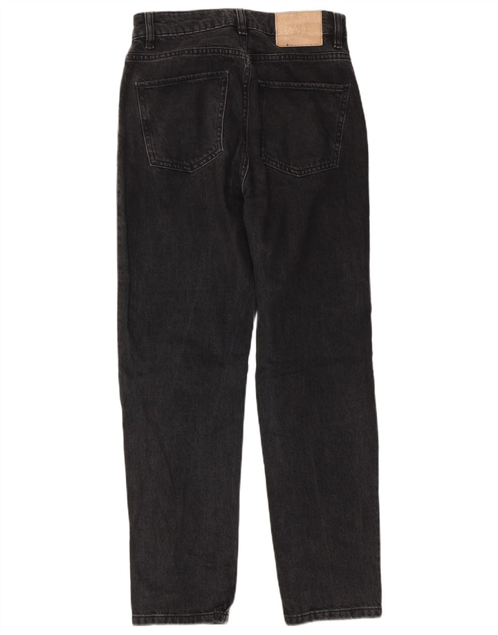 ZARA Vaqueros Rectos Mujer EU 36 XS W26 L29 Negro