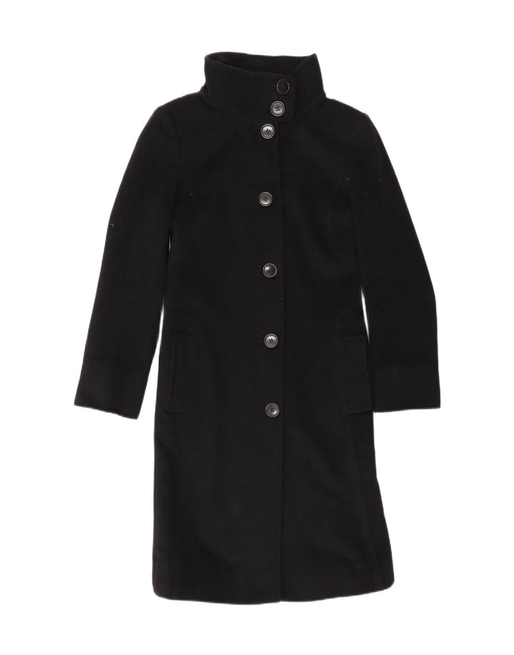 Max & Co. Abrigo para mujer UK 6 XS Lana negra