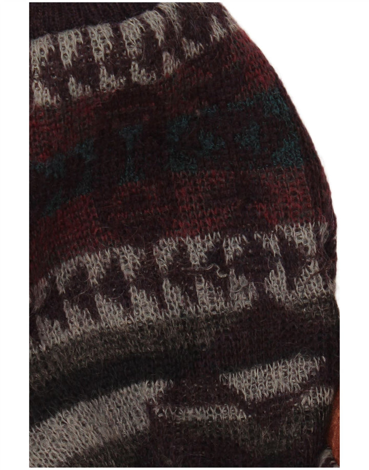 C&A Chaqueta bomber de punto para hombre, talla mediana, multicolor, Fair Isle