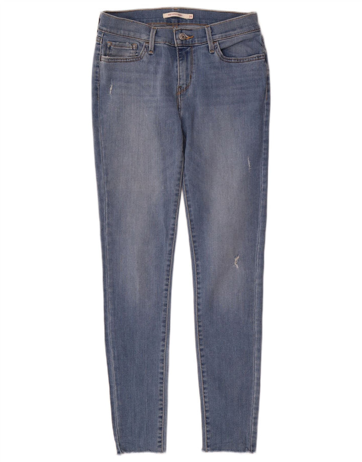 Levi's Vaqueros Súper Ajustados 710 Para Mujer W28 L28 Azul
