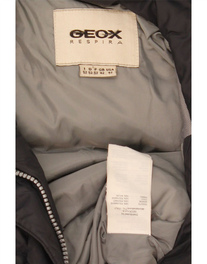 Geox Chaqueta acolchada para hombre ES 42 XL Poliamida negra