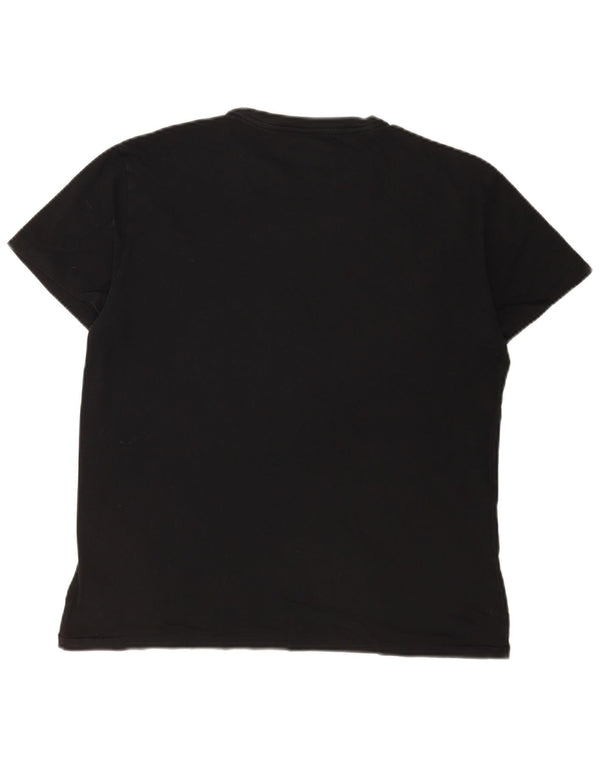 Polo Ralph Lauren - Camiseta para hombre, talla mediana, algodón negro