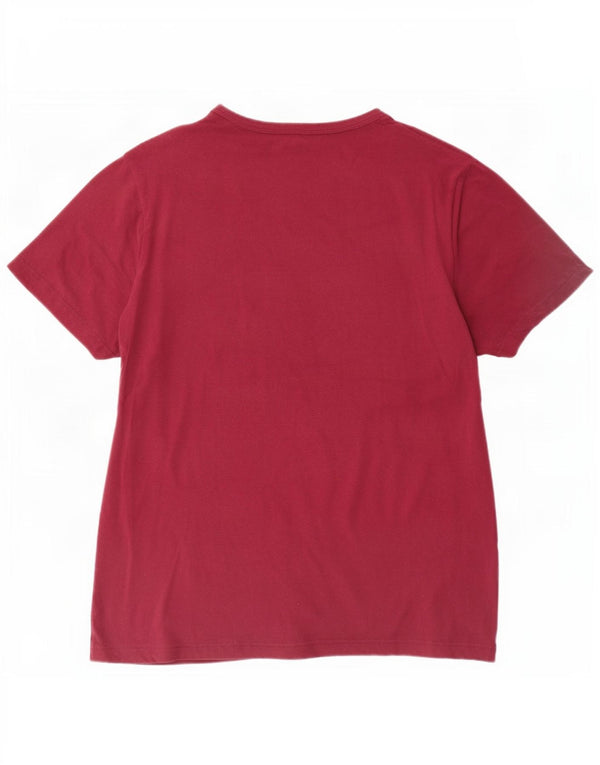 Lyle & Scott Camiseta para Mujer Top UK 20 2XL Granate Algodón