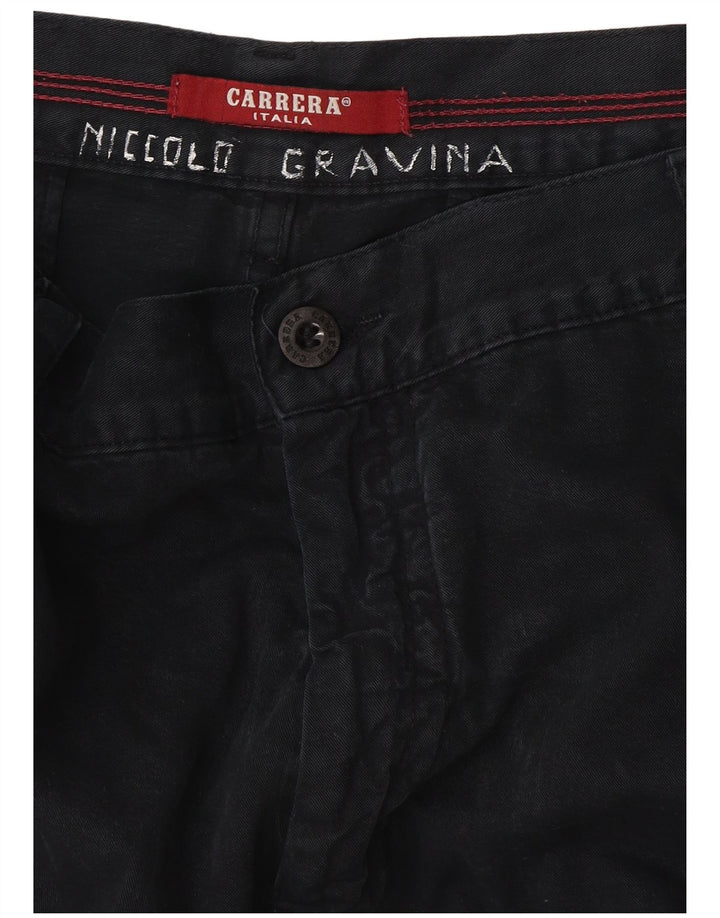 Pantalón cargo recto para hombre Carrera W36 L26 Azul marino