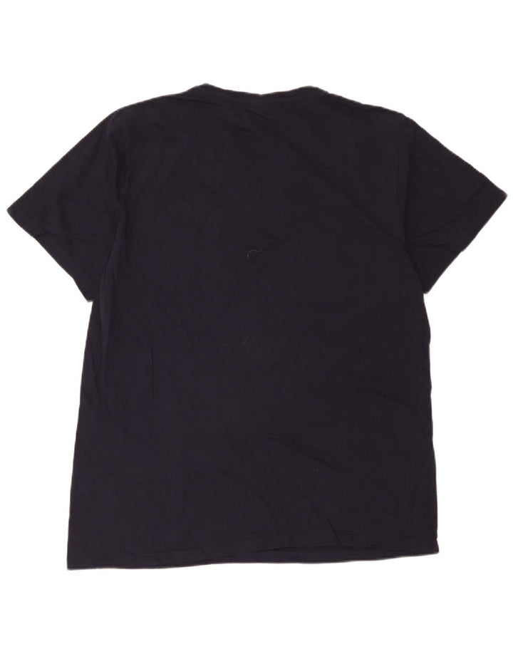 Camiseta Umbro Hombre Top 2XL Azul Marino Algodón