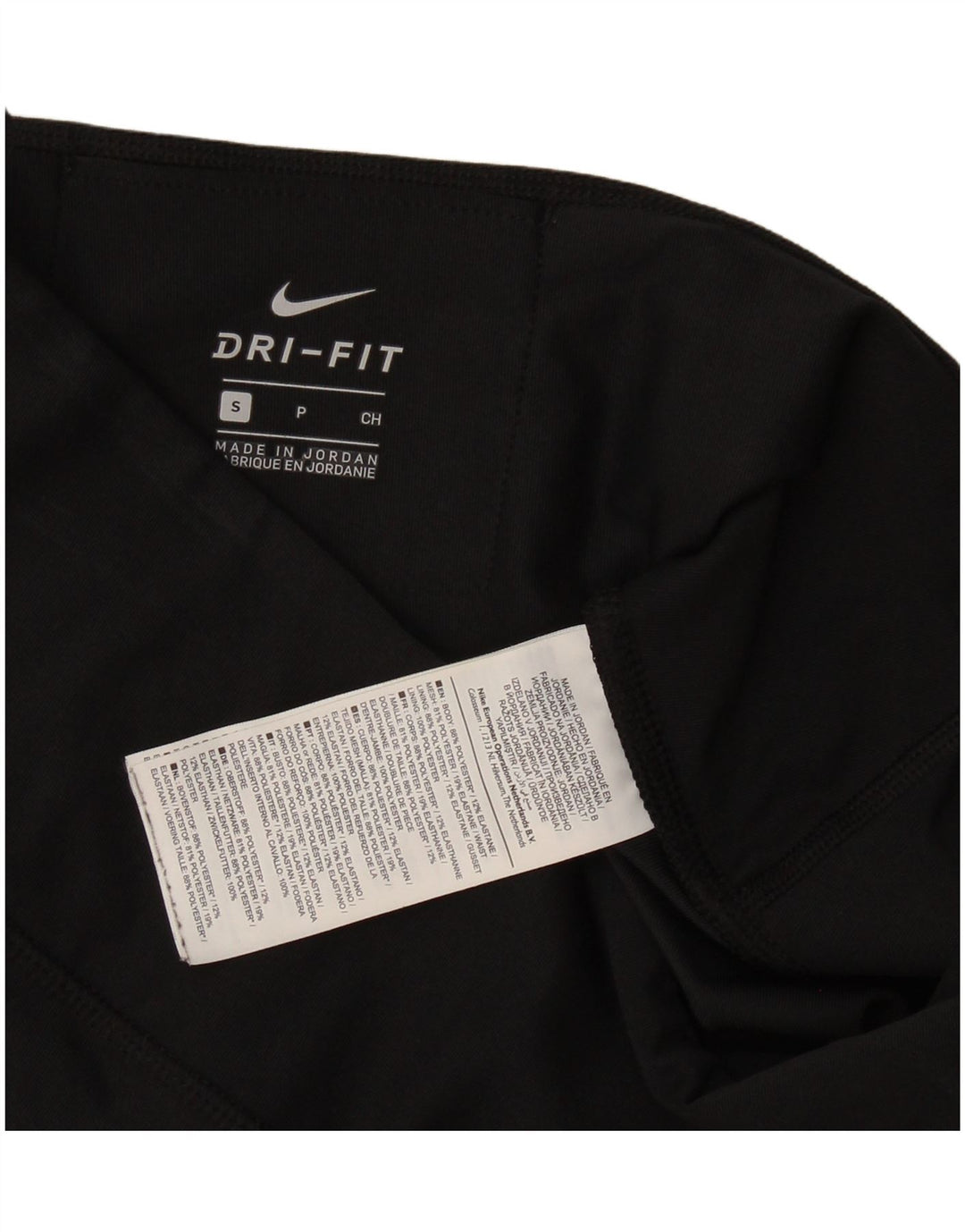 Nike Leggings Dri Fit para mujer UK 10 Small Negro Colorblock Poliéster