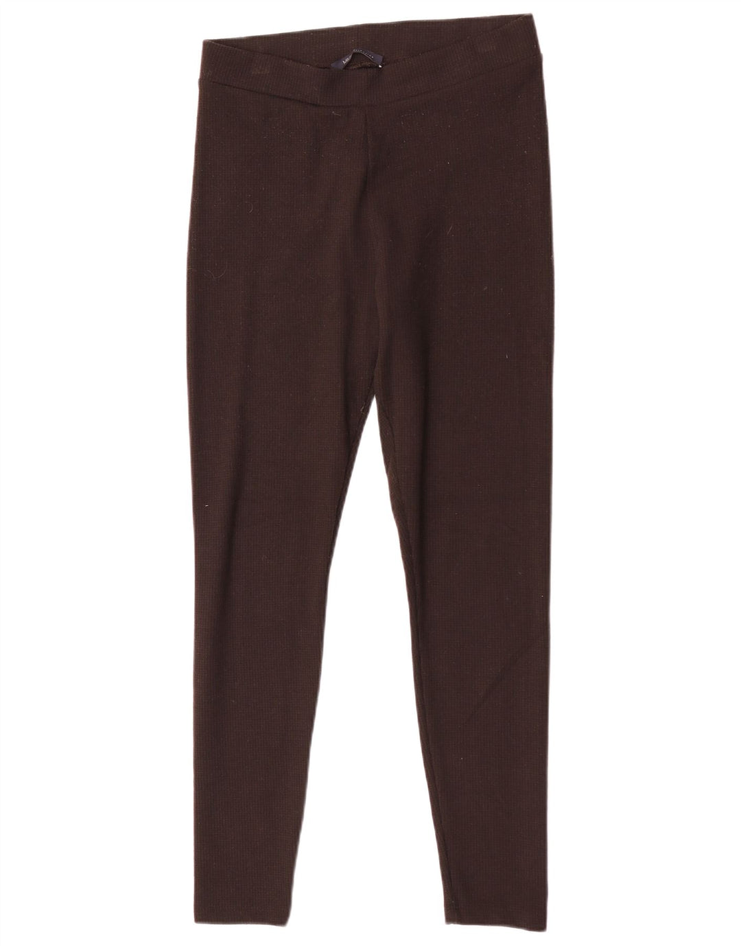 Marks & Spencer Leggings regulares para mujer UK 42 Poliéster marrón medio