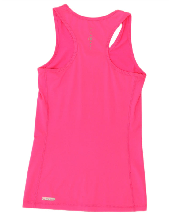 Champion Camiseta sin mangas para mujer UK 4 XS Rosa