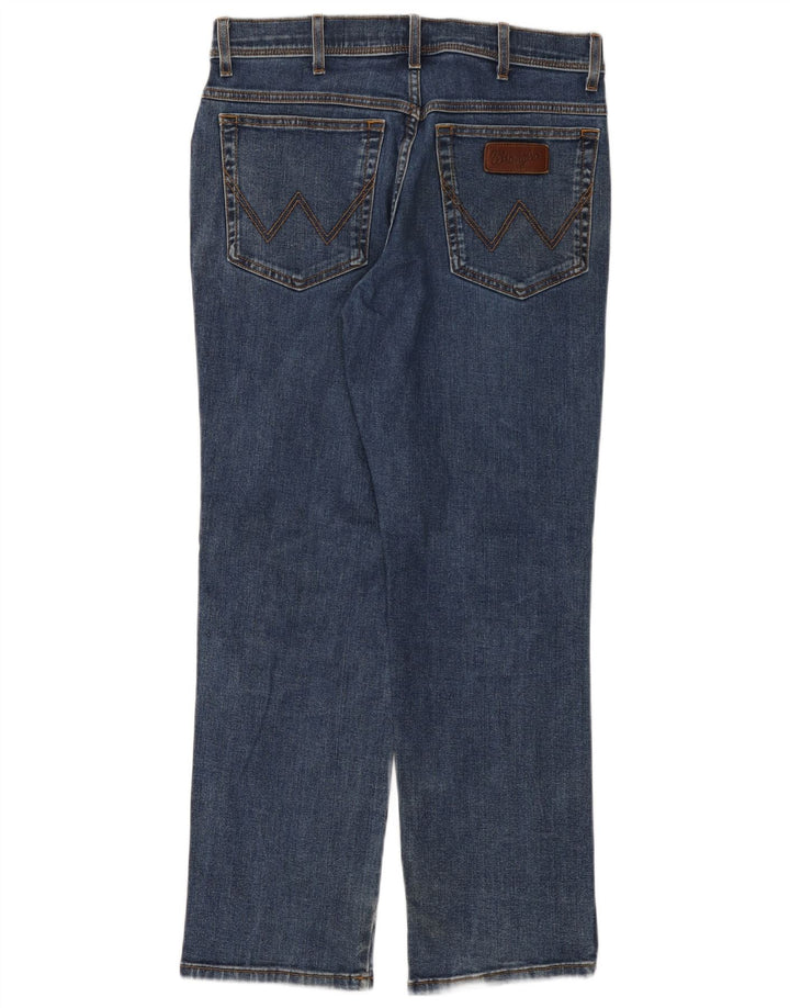 WRANGLER Vaqueros rectos Texas para hombre W34 L30 Algodón azul
