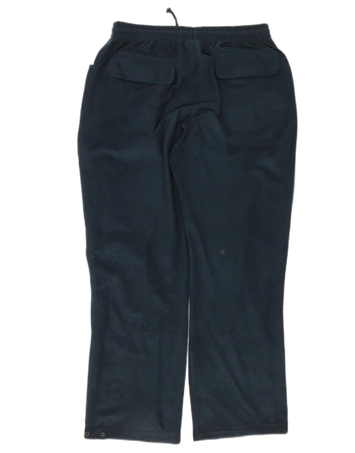 Diadora Pantalones cargo de chándal para hombre, talla 42, poliéster azul grande