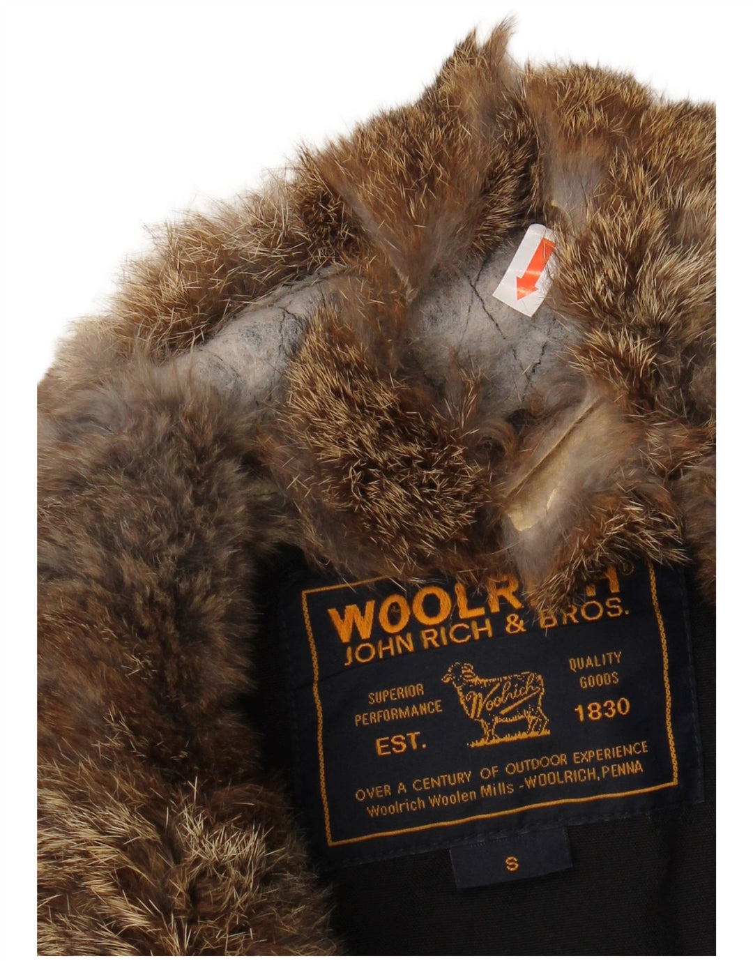 WOOLRICH Chaqueta acolchada para mujer UK 10 Small Azul marino