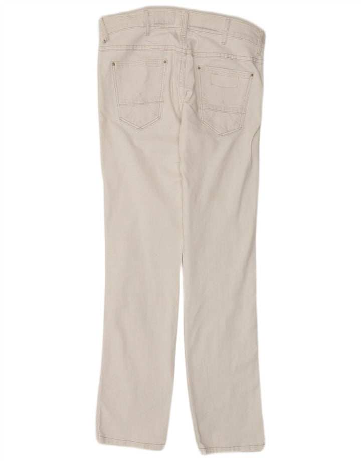 Wrangler Vaqueros Slim Vegas Mujer W30 L32 Blanco