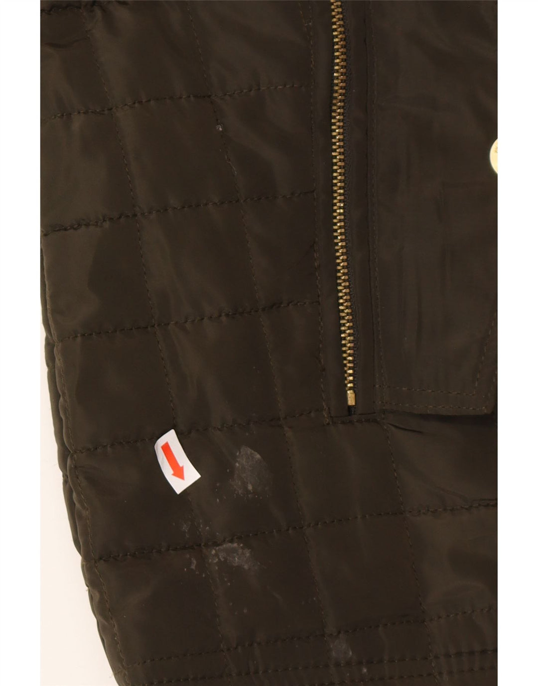 MICHAEL KORS Womens Hooded Quilted Jacket UK 18 XL Green Polyester Vintage Michael Kors and Second-Hand Michael Kors from Messina Hembry 
